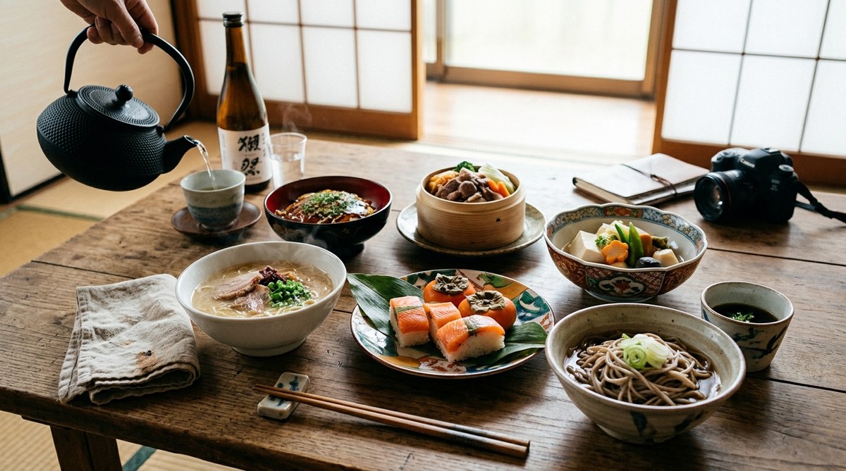 日本各地の郷土料理を巡る旅！知られざる和食の地域バリエーション