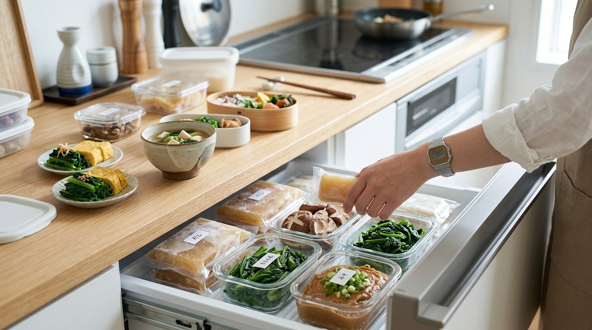 2026年、今すぐ試したい！和食の時短テクニックと使える冷凍術5選